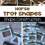 Horse Trot Shapes Activity