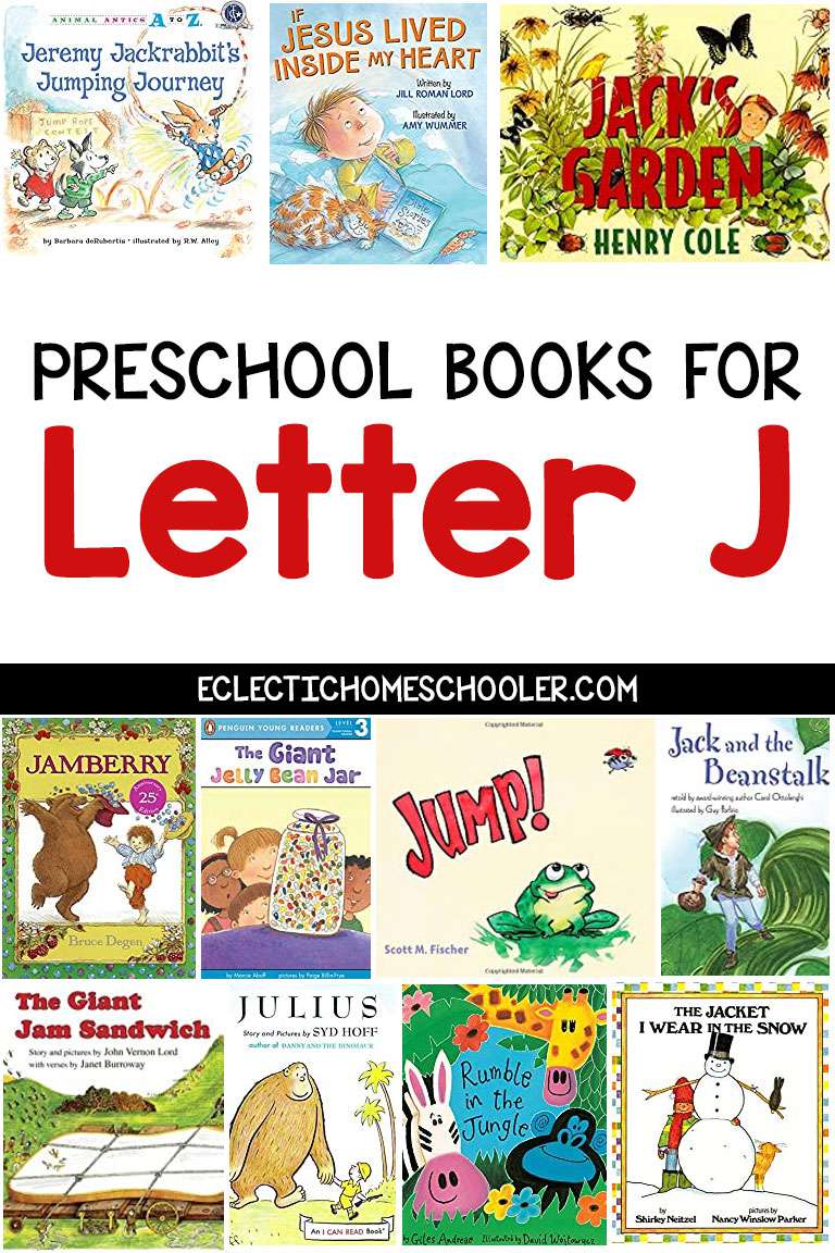 Letter J Books for Preschool