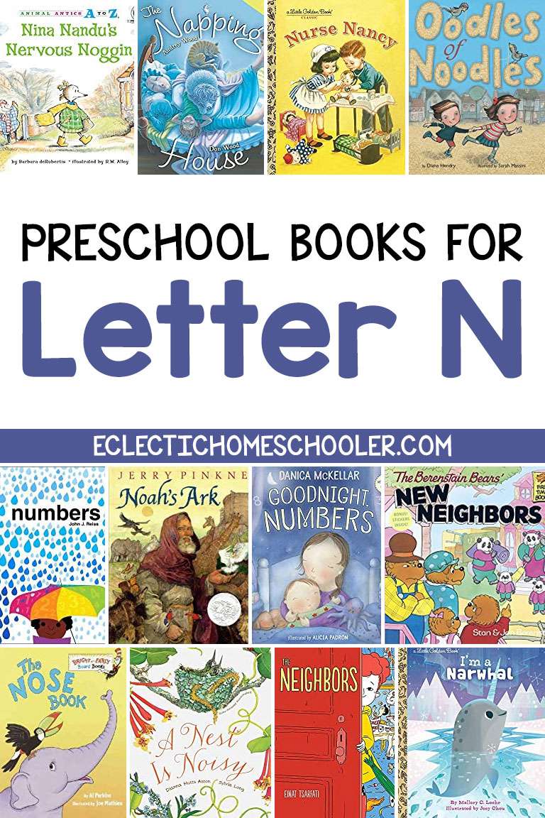 Letter N Books for Preschoolers