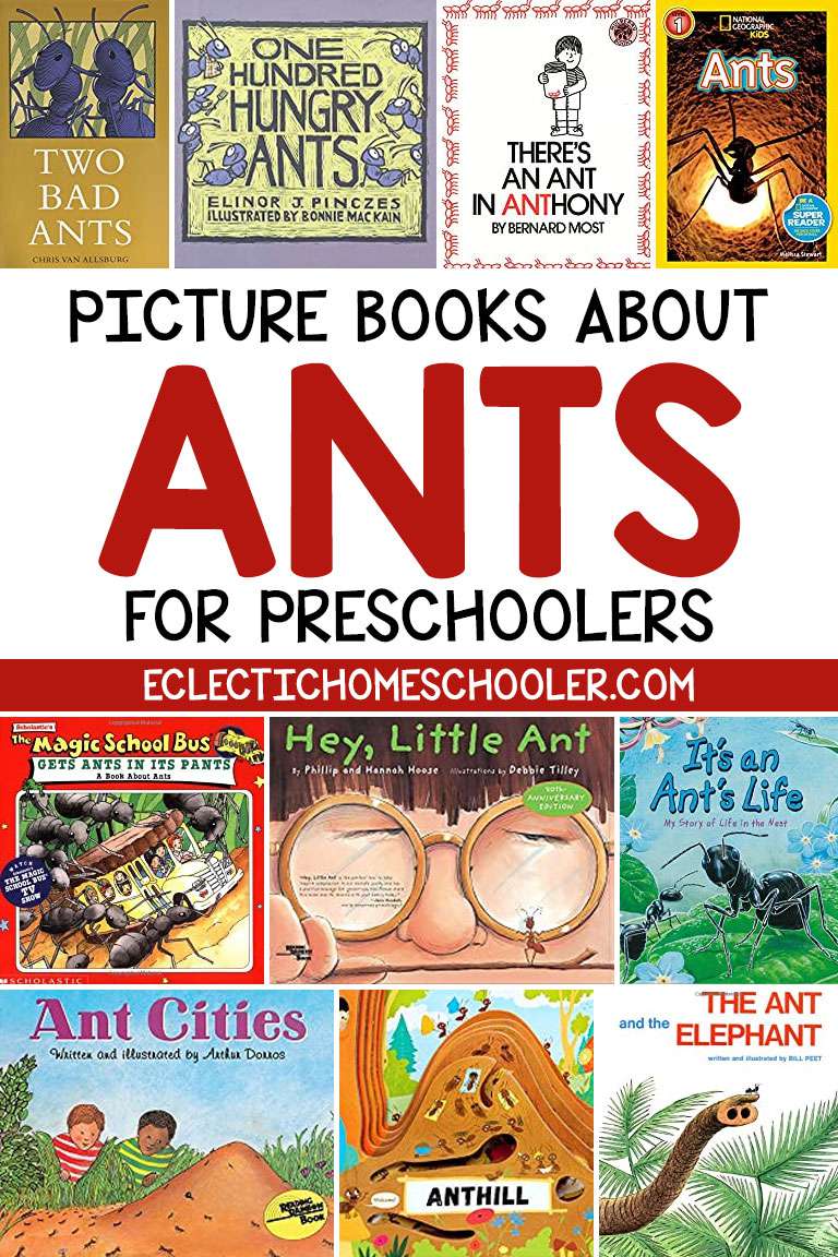 Picture Books About Ants for Preschoolers