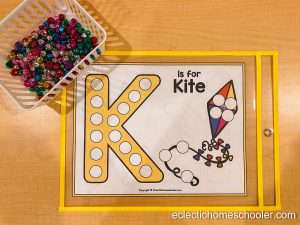 Free Letter K Printable Do a Dot Pages - Eclectic Homeschooler