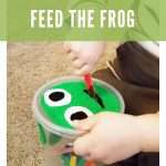 Feed the Frog Fine Motor Activity