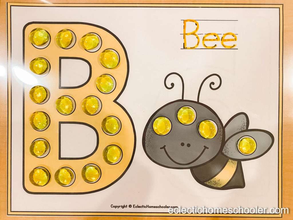 Free Letter B Printable Do A Dot Pages - Eclectic Homeschooler