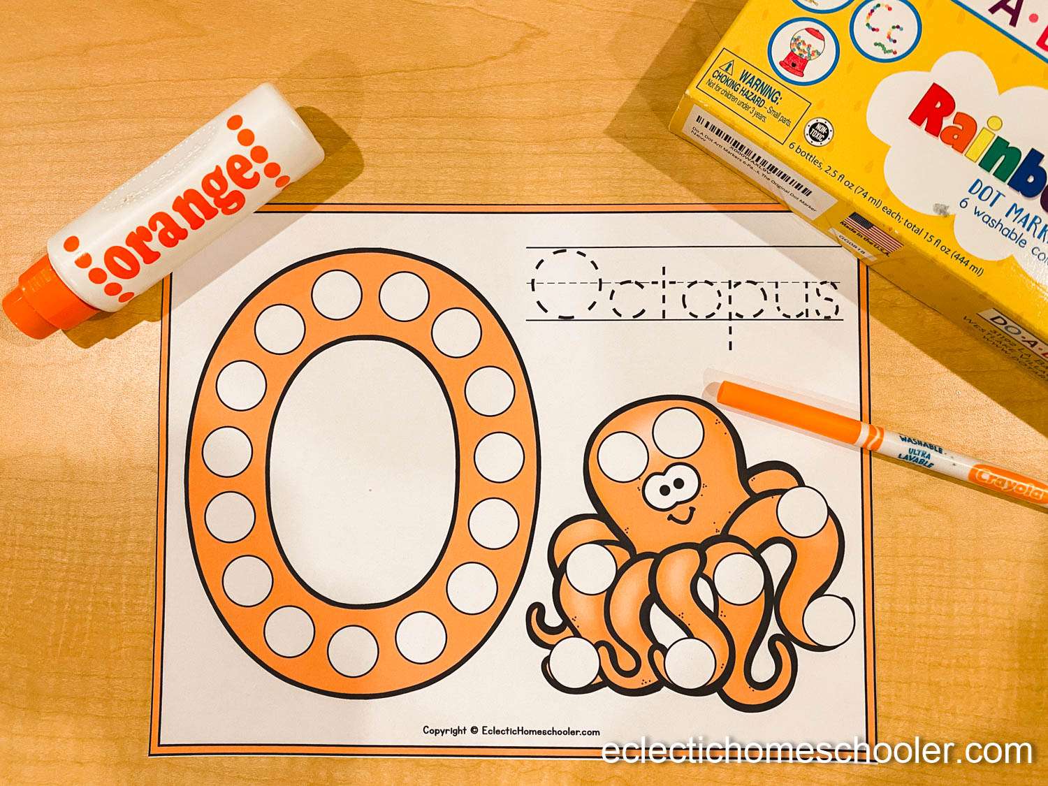 Letter B Printable Dot Page With Do a Dot Markers