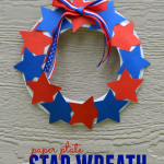 Patriotic Star Wreath Craft