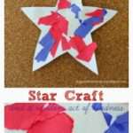 Patriotic Tissue Paper Stars
