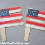 Popsicle Stick Flags