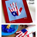 Patriotic Hand Print Craft