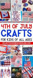 Easy 4th of July Crafts for Kids